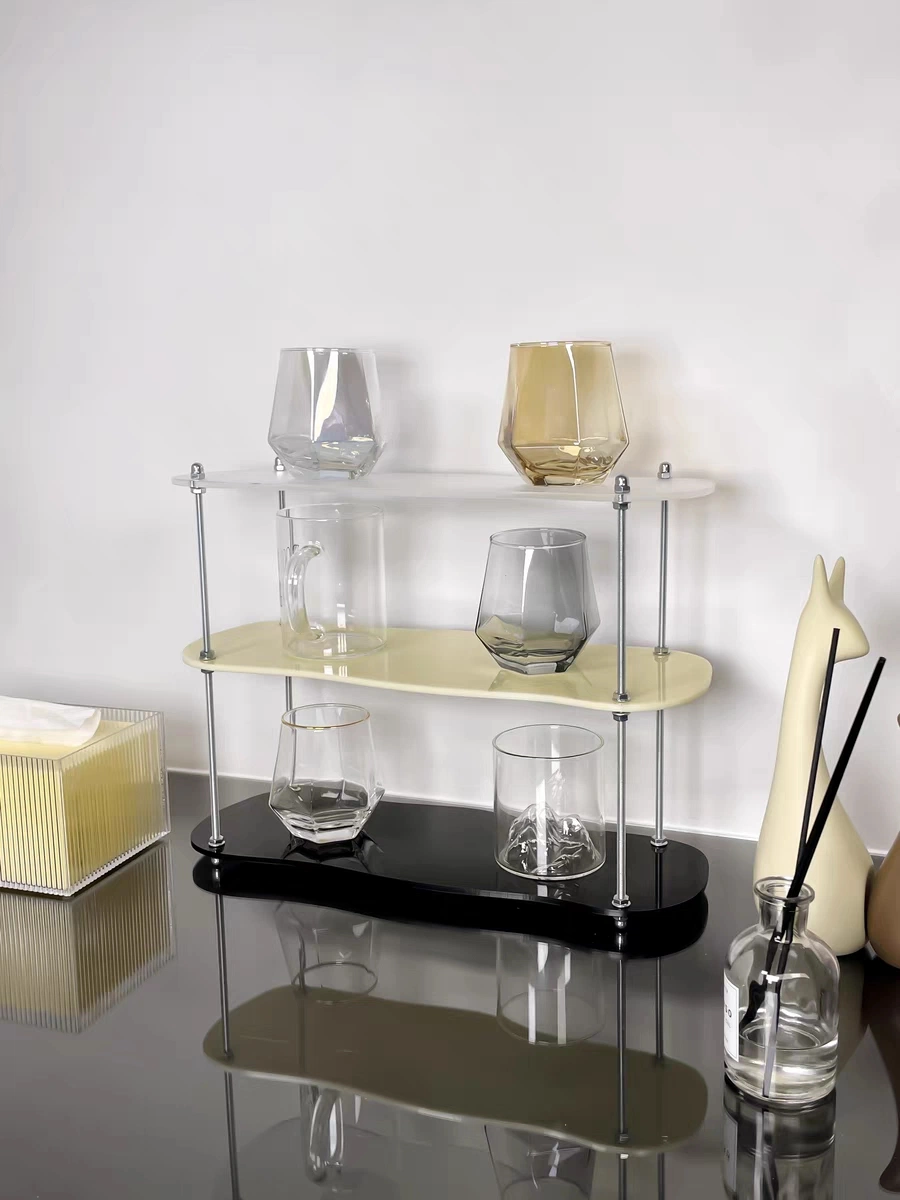 Simple Acrylic Shelf Cup Perfume Storage Arrangement Shelves Multilayer