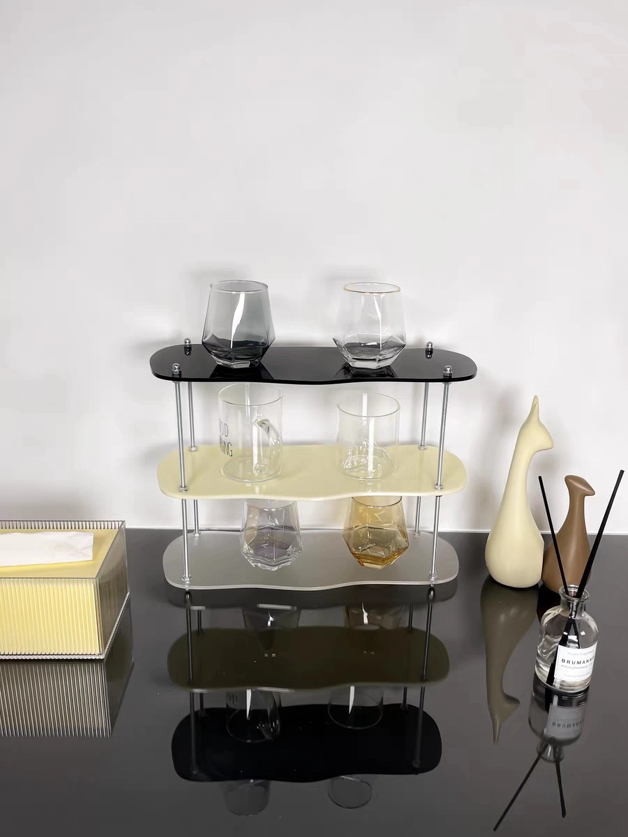 Simple Acrylic Shelf Cup Perfume Storage Arrangement Shelves Multilayer