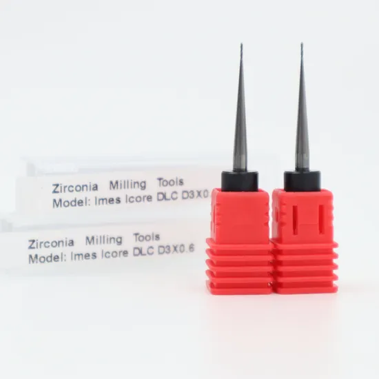 Dental Milling Imes Icore 150I Cadcam System with Shank 3mm Diamond Liked Coated Burs 