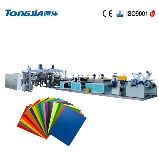 Glossy Heat Resistant Pet PP Extruder Multilayer Transparent Plastic Sheet Making Machine 