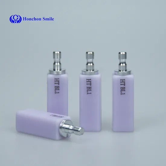 Dental Lithium Disilicate Sirona Cerec Inlab CAD/Cam Ceramics Blocks 