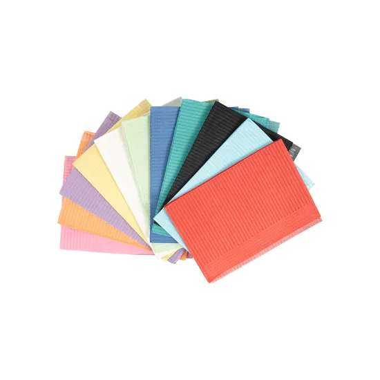 New Arrival Fluid Dental Clinic and Salon Resistant Disposable Patient Bib Supplies 