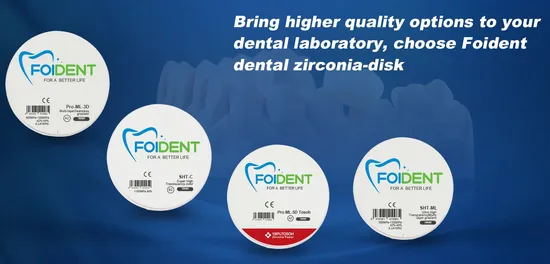 3D 4D Premium Multilayer Dental Zirconia Blocks for Dental Material Testing 