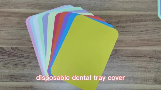 Disposable Colorful Dental Consumables Headrest Cover for Dental