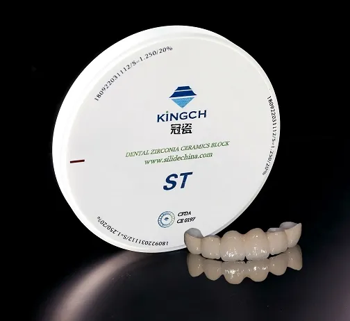 Zirconia Multilayer Disk Denture Zirconia Blocks C2 Color Dental Zirconia Block 