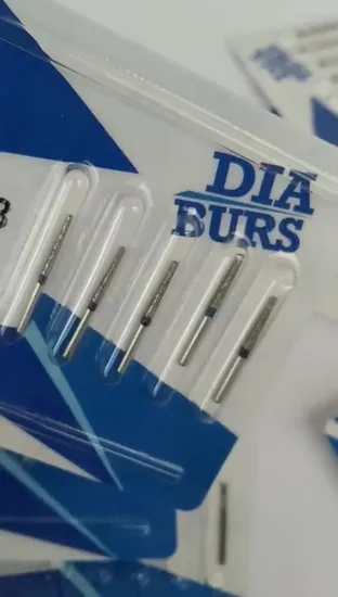 Professional Manufacture of High Quality Dental Diamond Burs