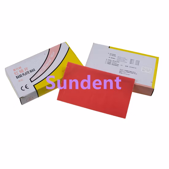 Dental Lab Material Sheet Wax Dental Modeling Wax
