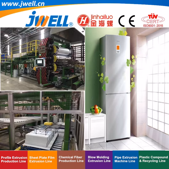 Multilayer HIPS ABS Thermoformed Refrigerator Plate Extrusion Machine