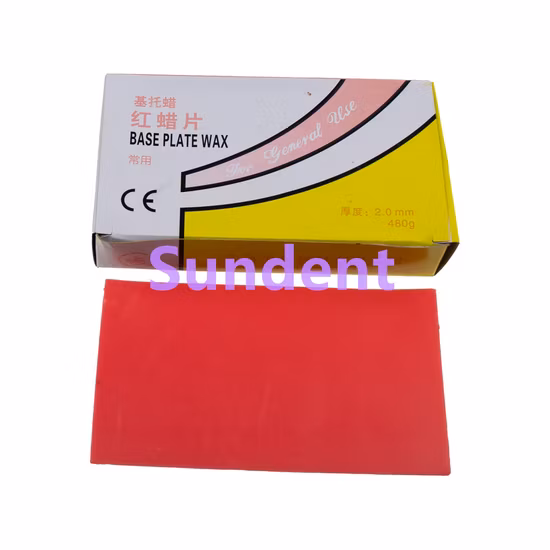 Dental Lab Material Base Plate Wax Dental Wax
