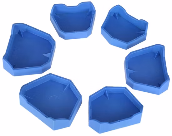 Dental Autoclave Silicone Impression Tray Base Dental Consumable