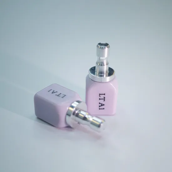 C14 Dental Emax Glass Ceramic Blocks Lithium Disilicate Cerec Block 